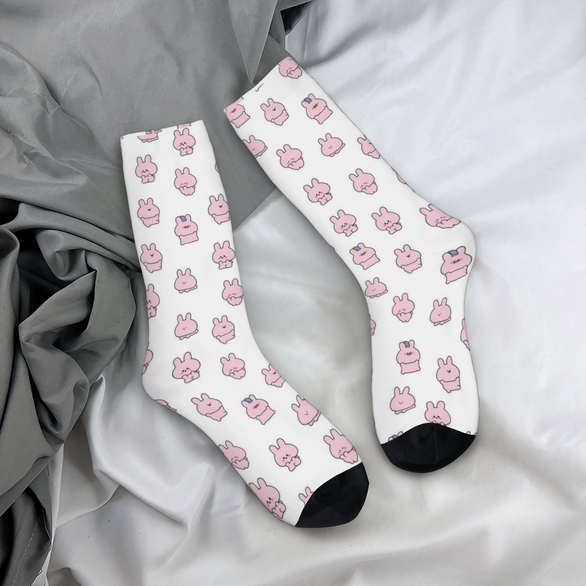 Dress Sock Men - Özel Tasarım Karikatür A-Asamimichans Sevimli Elbise