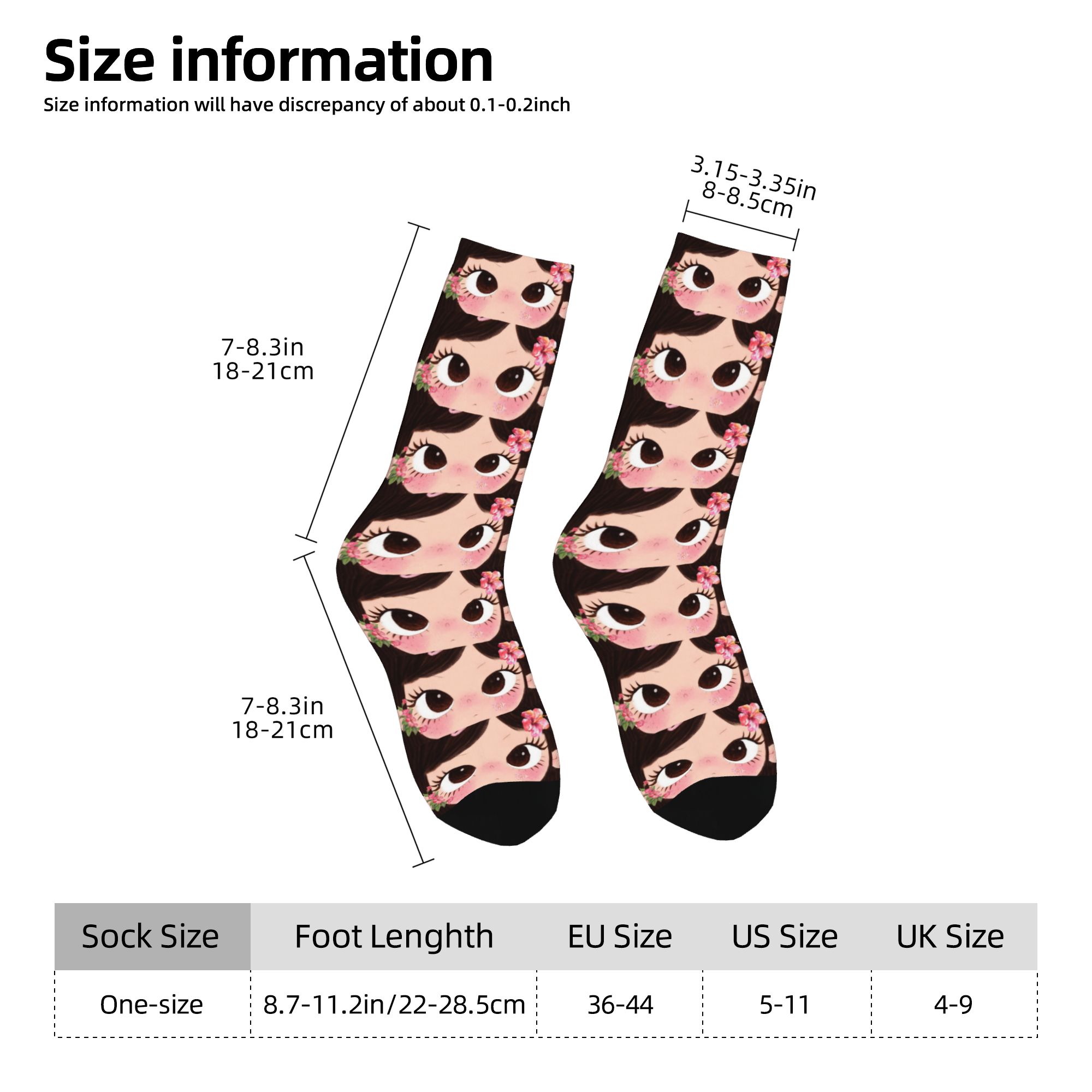 Özel Büyük Gözlü Kız Çizgi Rom - Dress Sock Men incelemesi ve fiyatı