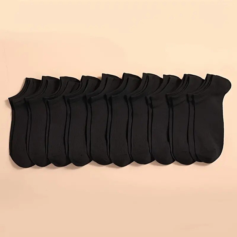10 çift Unisex Rahat Düz Renk  - Dress Sock Men incelemesi ve fiyatı