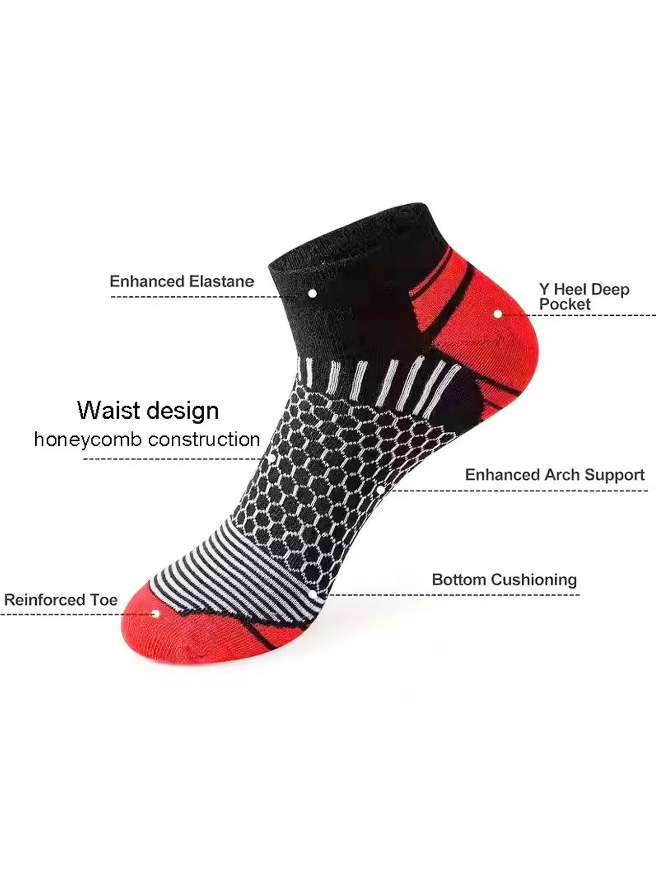 24 Çift Erkek Petek Örgülü Bil - Ankle Sock Low Cut incelemesi ve fiyatı