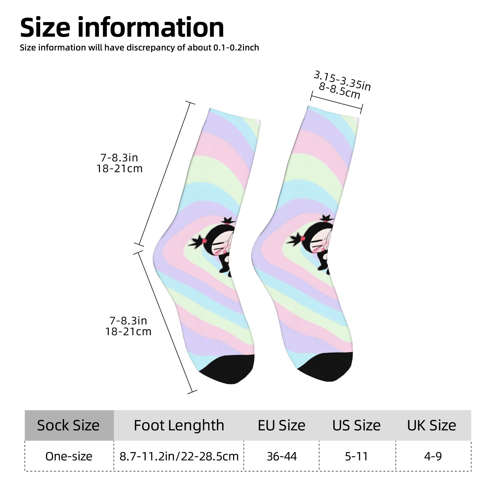 Özel Sevimli Çizgi Film P-Pucc - Dress Sock Men incelemesi ve fiyatı