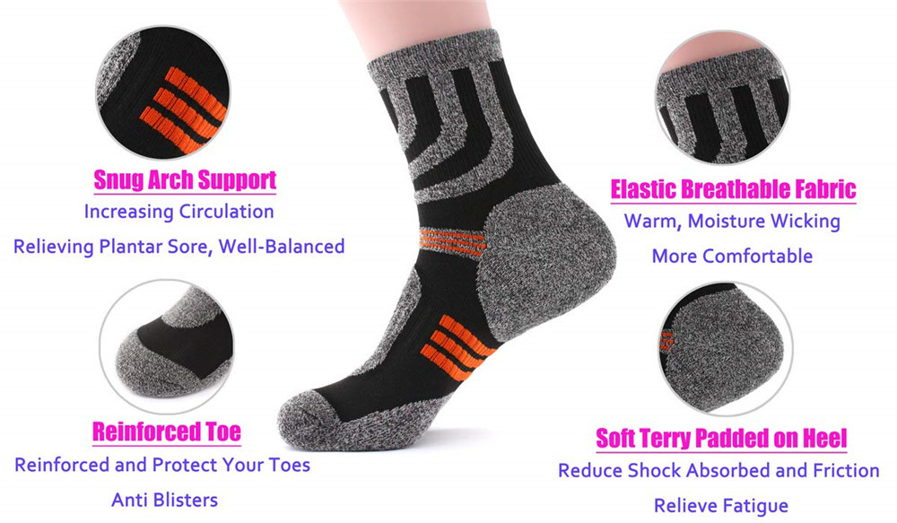 5 Pairs çorap erkekler Anti Bl - Wool Hiking Sock incelemesi ve fiyatı