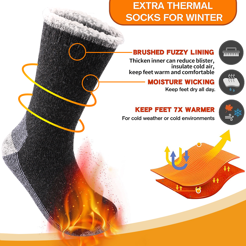 1 çift erkek merinos yünü sıca - Wool Hiking Sock incelemesi ve fiyatı